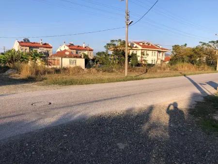 700M2 Eckgrundstück Zum Verkauf In Dalyan