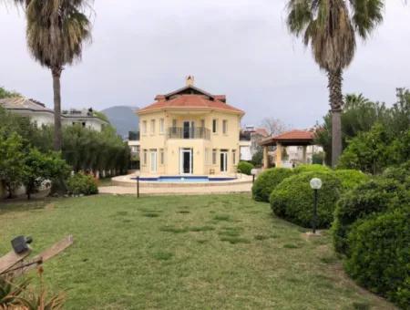 6 1 Villen Zum Verkauf Auf 1100 M2 Grundstück In Dalyan Gülpinar