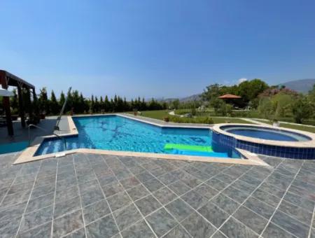 Dalyan 4 1 Luxusvilla Zum Verkauf In 7000M2 Grundstück