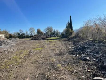 Land For Sale In Dalyan Gülpınar On The Main Road 9,037M2