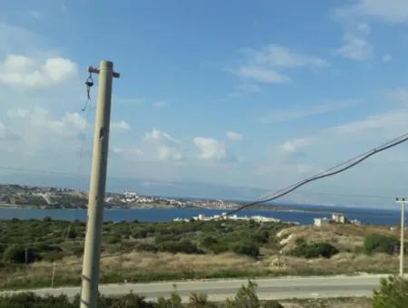 Land For Sale In Çeşme Dalyan Neighborhood With Full Sea View 1176M2 Zoning