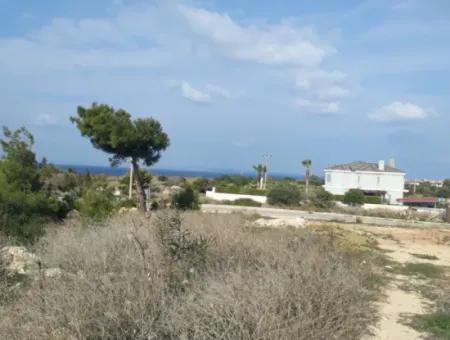 Land For Sale In Çeşme Dalyan Neighborhood With Full Sea View 1176M2 Zoning