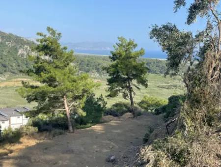 Land For Sale In Sarigerme 425M2 With Full Sea View