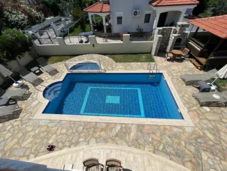 Villa For Sale In Dalyan Maraş With View Of The Tombs Of The Kings