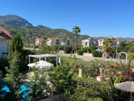 Stone Villa For Sale In A 580M2 Plot In Gulpinar, Dalyan